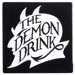 Demon Drink Ceramic Coaster