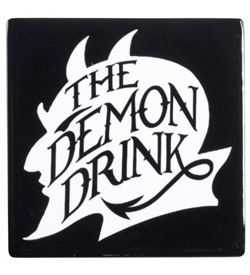 Demon Drink Ceramic Coaster