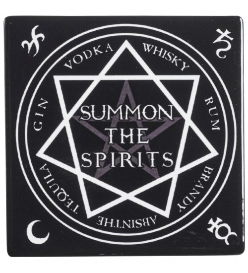 Summon the Spirits Ceramic Coaster