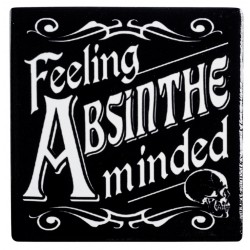 Feeling Absinthe Minded Ceramic Coaster