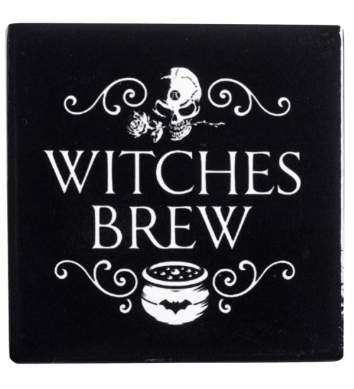 Witches Brew Ceramic Coaster