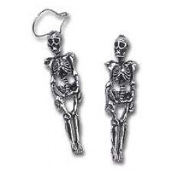 Skeleton Pair of Gothic Earrings