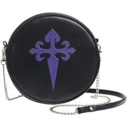 Gothic Cross Round Shoulder Bag