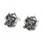 Motorhead War-Pig Pewter Earrings