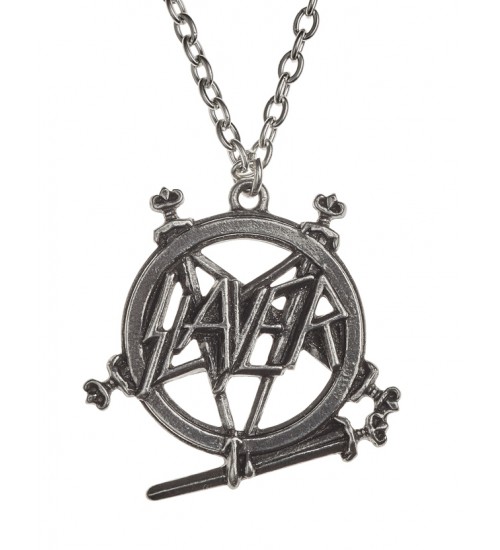 Slayer Pentagram Logo Necklace