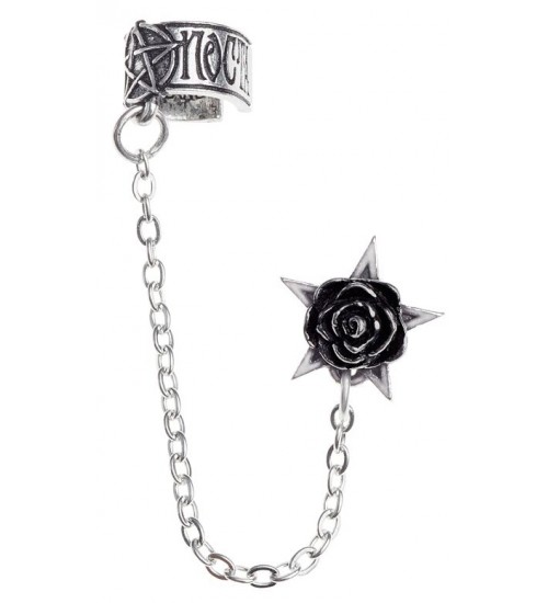 Rosa Nocta Gothic Earcuff