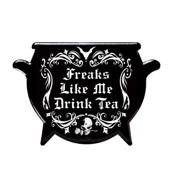 Freaks Like Me Ceramic Cauldron Coaster