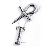 Ankh of the Dead Pewter Necklace