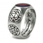 AGLA Kaballah Pewter Ring