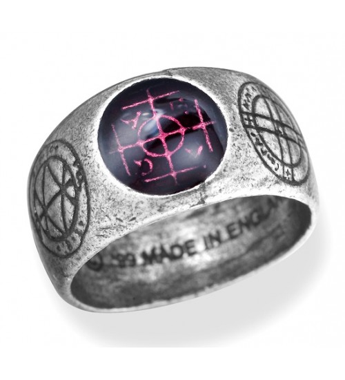 AGLA Kaballah Pewter Ring