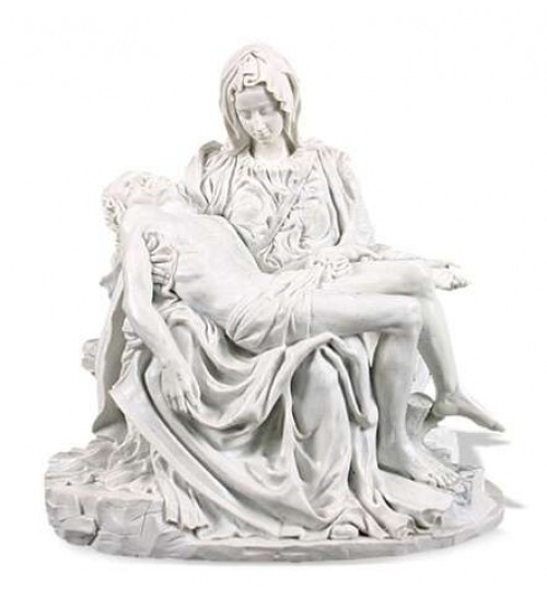 Pieta by Michelangelo Museum Replica Statue