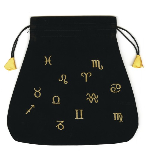 Astrological Velvet Tarot Bag