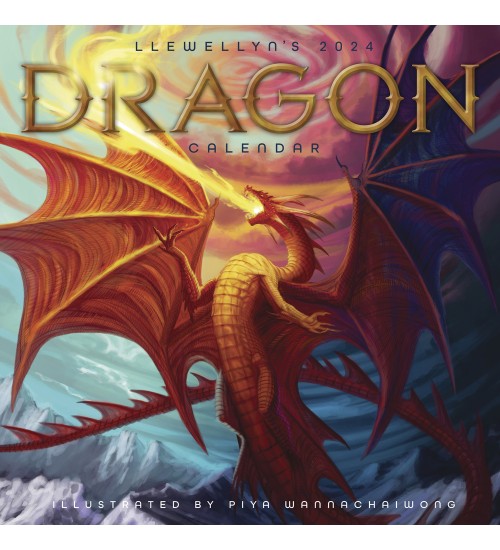 Dragon Wall Calendar - Llewellyn's Annual 2024