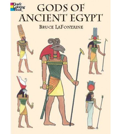 Gods of Ancient Egypt Coloring Book