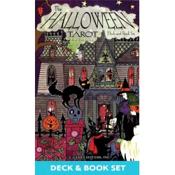 Halloween Tarot Cards Deck and Book Set