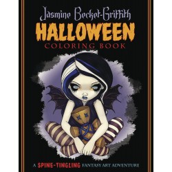 Jasmine Becket-Griffith Halloween Coloring Book