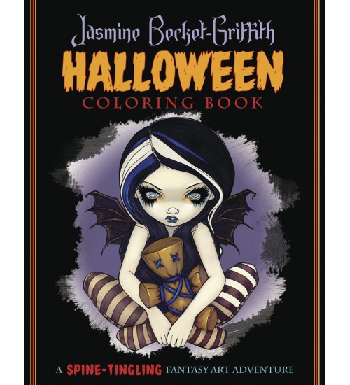 Jasmine Becket-Griffith Halloween Coloring Book