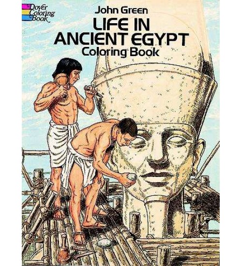 Life in Ancient Egypt Coloring Book