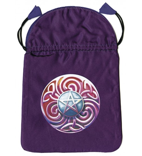 Magic Star Satin Tarot Bag