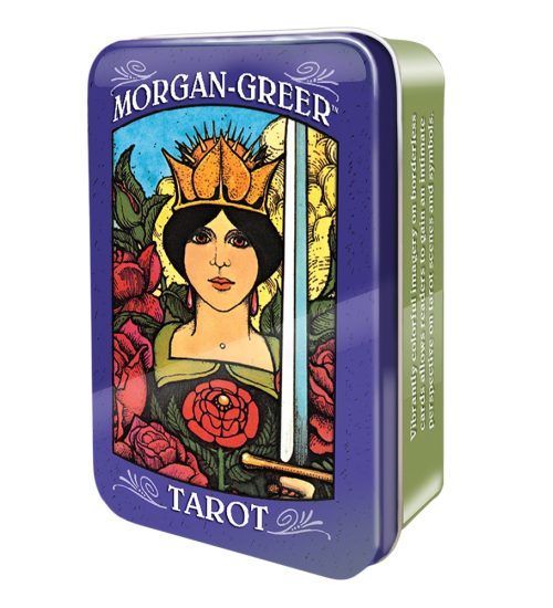 Morgan-Greer Mini Tarot Cards in a Tin