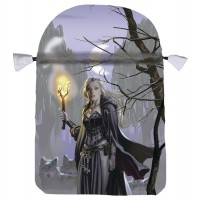 Witches Moon Satin Tarot Bag