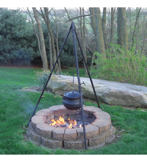 Heavy Duty Camping Tripod for Potjie Stew Pots