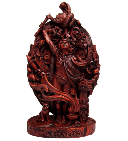 Aradia, Queen of the Witches, Statue