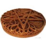 Tree Pentacle Wood Finish Plaque