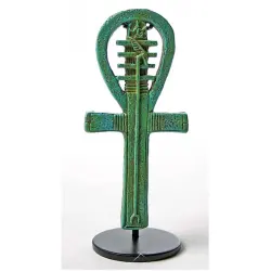 Egyptian Ankh Djed Was Amulet Statue