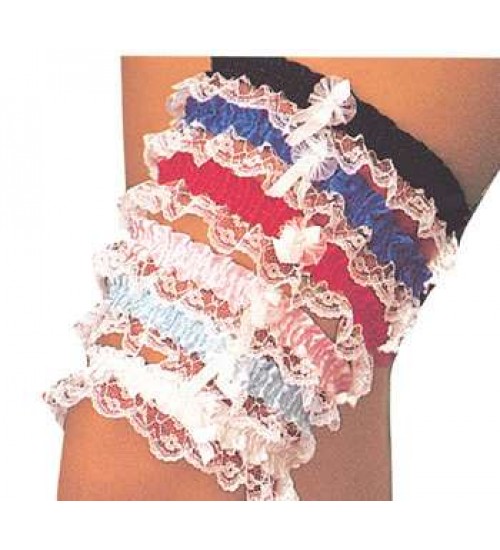 Assorted Leg Garters with Lace