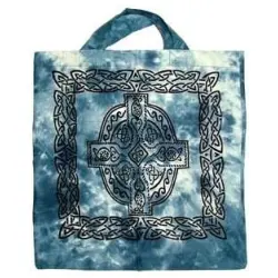 Celtic Cross Cotton Tote Bag