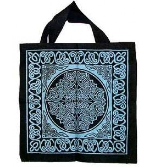 Celtic Knotwork Cotton Tote Bag