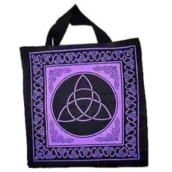 Triquetra Charmed Symbol Cotton Tote Bag