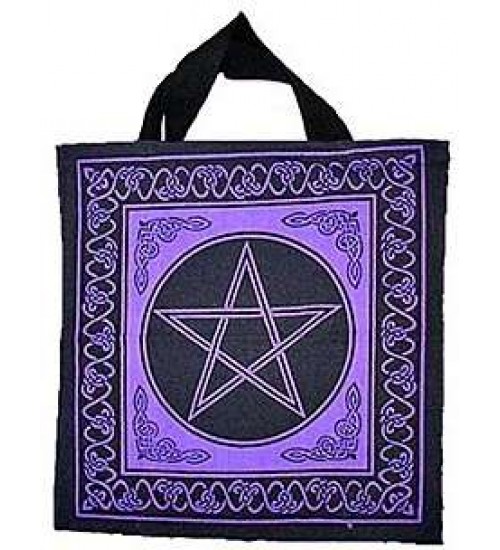 Pentagram Cotton Tote Bag