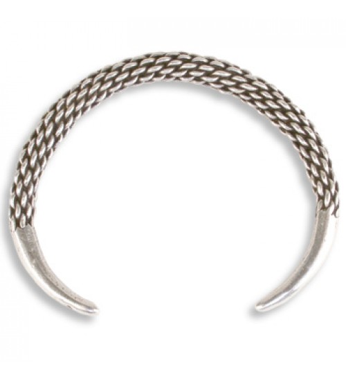 Viking Braided Cuff Bracelet