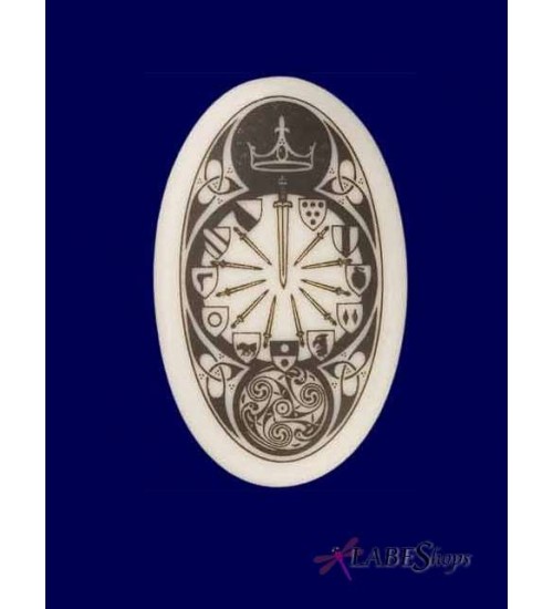 The Round Table Arthurian Legends Porcelain Necklace