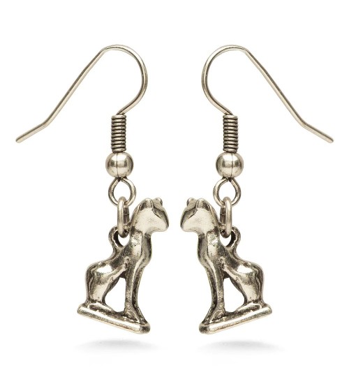 Bastet Egyptian Cat Earrings