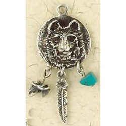 Bear Animal Spirit Sterling Slver Necklace