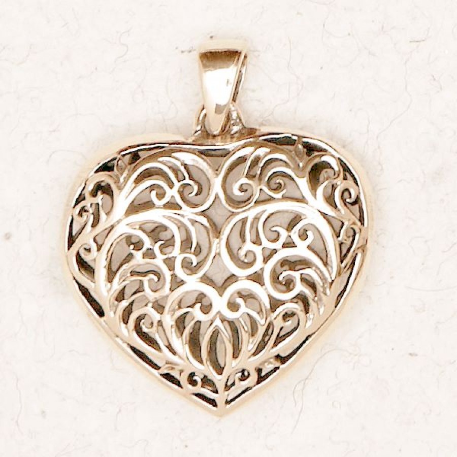 Heart Locket 2 sizes Antique Bronze