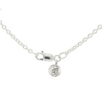 Brigid Ashwood Sacred Rose Silver Necklace with Rainbow Moonstone