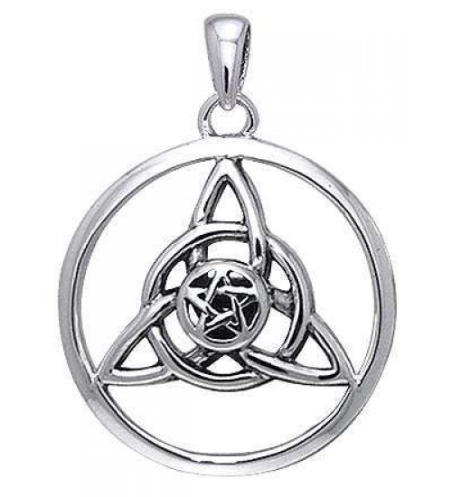 Druid Amulet Sterling Silver Pendant