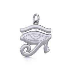Eye of Horus Silver Charm