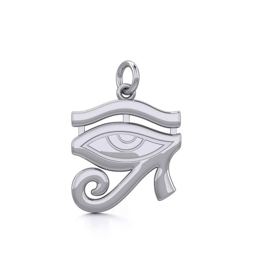 Eye of Horus Silver Charm