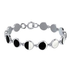 Magick Moon Phases Inlayed Bracelet