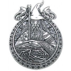 Wizard Magickal Sterling Silver Pendant