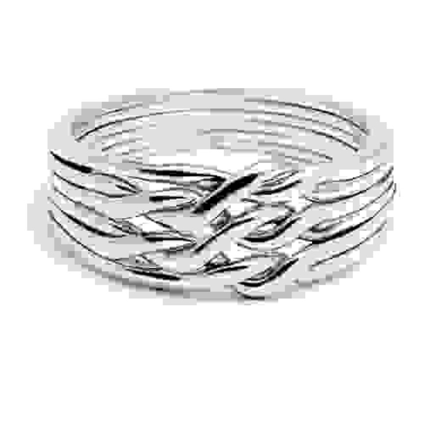 six band puzzle ring