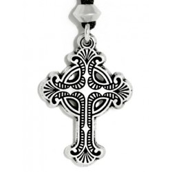 Baroque Celtic Cross Necklace