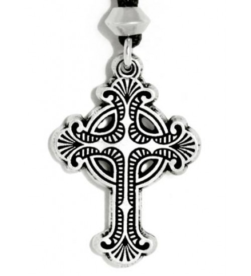 Baroque Celtic Cross Necklace