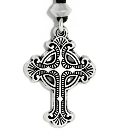 Baroque Celtic Cross Necklace