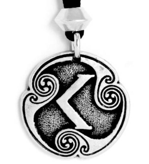 Ken - Rune of Passion Pewter Talisman